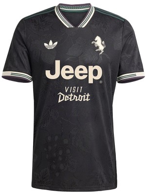Juventus third jersey adult soccer uniform men's 3rd football kit 2025-2026
