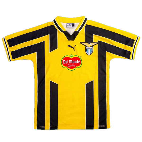 Lazio away retro jersey soccer maillot match men's second sportswear football shirt 1998-2000
