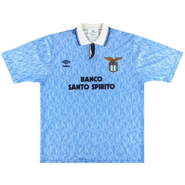 Lazio home retro jersey soccer uniform men's second sportswear football kit top shirt 1991-1992