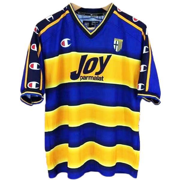 Parma away retro soccer jersey maillot match men's second sportswear football shirt 2002-2003