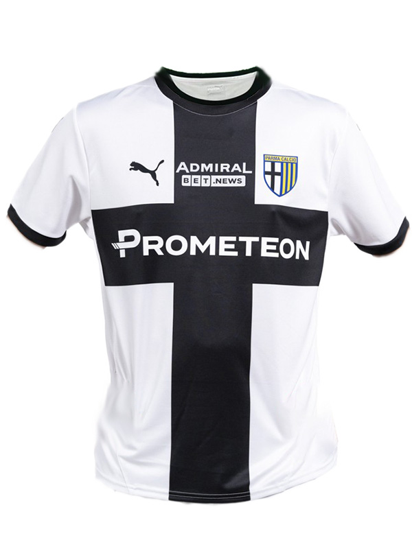 Parma calcio home jersey adult soccer uniform men's first football kit top sports shirt 2024-2025