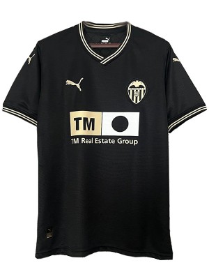 Valencia special jersey black soccer uniform men's sports football kit top shirt 2024-2025