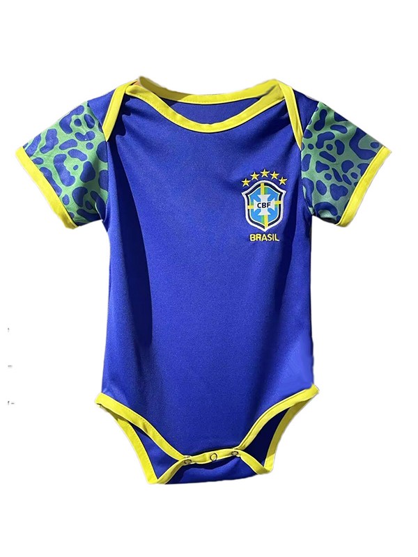 Brazil away baby onesie mini newborn bodysuit summer clothes one-piece jumpsuit 2022