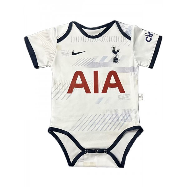 Tottenham hotspur home baby onesie mini newborn bodysuit summer clothes one-piece jumpsuit 2023-2024