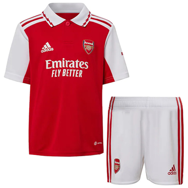 Arsenal home kids kit soccer children jersey football shirt youth uniforms 2022-2023