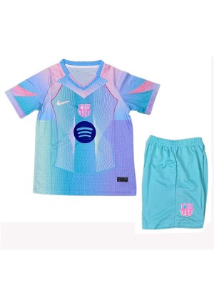 Barcelona kids jersey special infant children mini youth kit 2025-2026