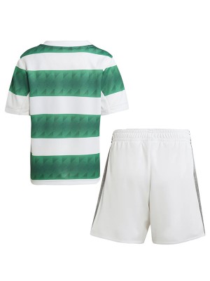 Celtic home kids kit soccer children first football mini shirt youth uniforms 2022-2023