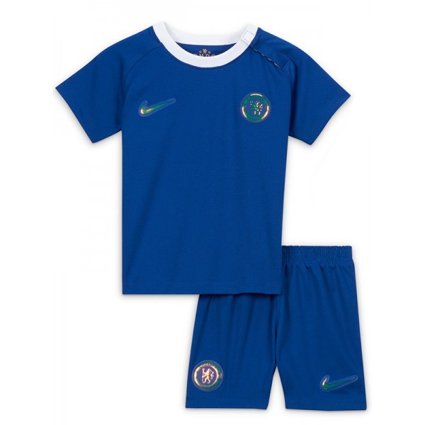 Chelsea home kids jersey soccer kit children first football mini shirt youth uniforms 2023-2024