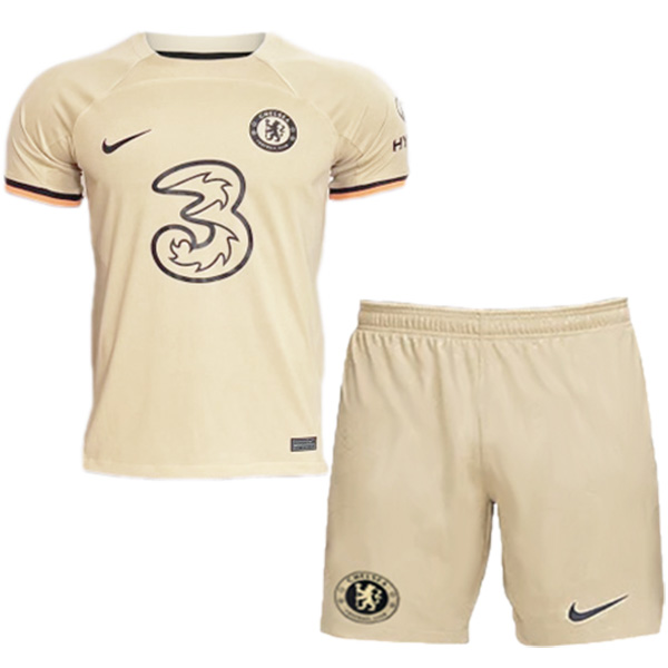 Chelsea third kids kit soccer children football shirt mini youth uniforms 2022-2023