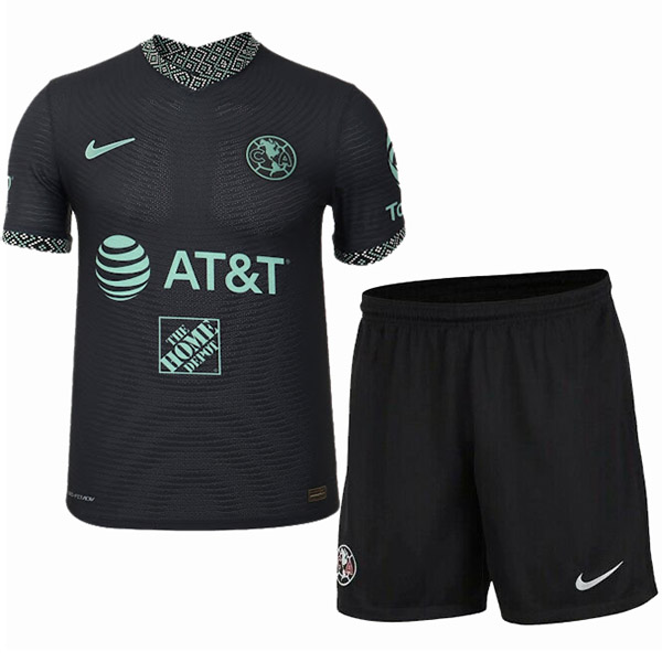 Club america third kids kit soccer children jersey football 3rd shirt youth uniforms 2022-2023