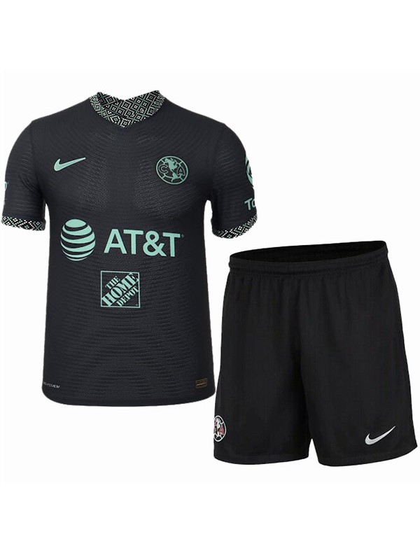 Club america third kids kit soccer children jersey football 3rd shirt youth uniforms 2022-2023