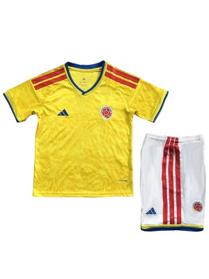 Colombia home kids jersey infant children kit mini youth uniforms 2026-2027