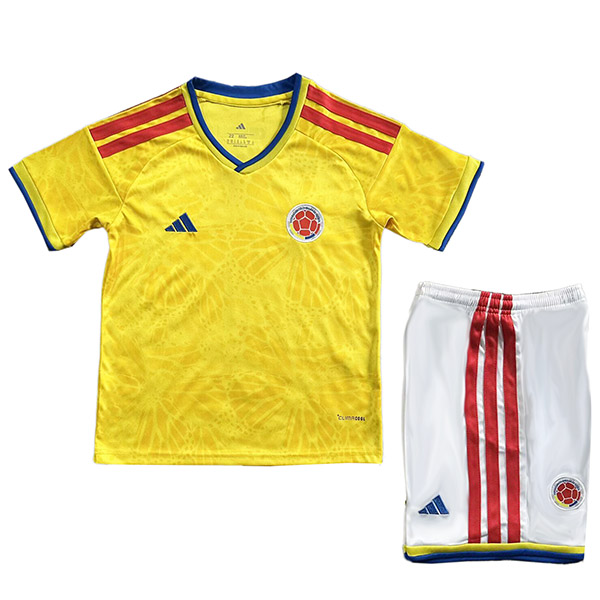 Colombia home kids jersey infant children kit mini youth uniforms 2026-2027