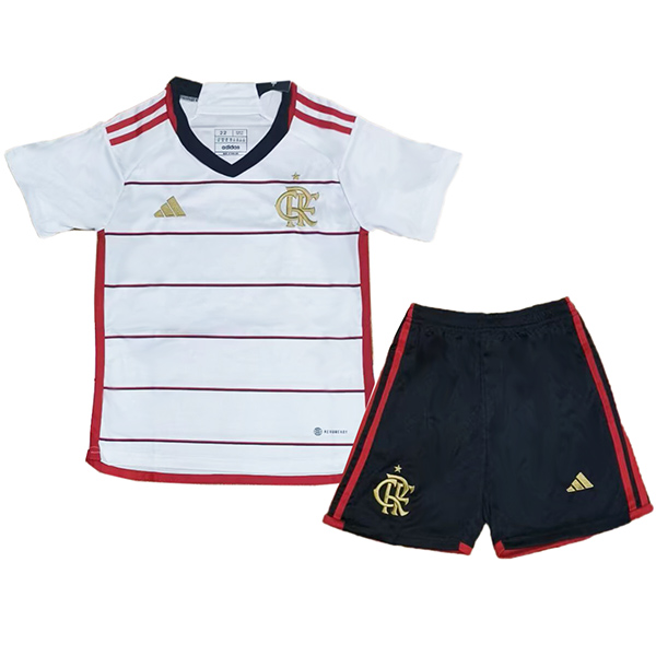 Flamengo away kids jersey soccer kit children second football mini shirt youth uniforms 2023-2024