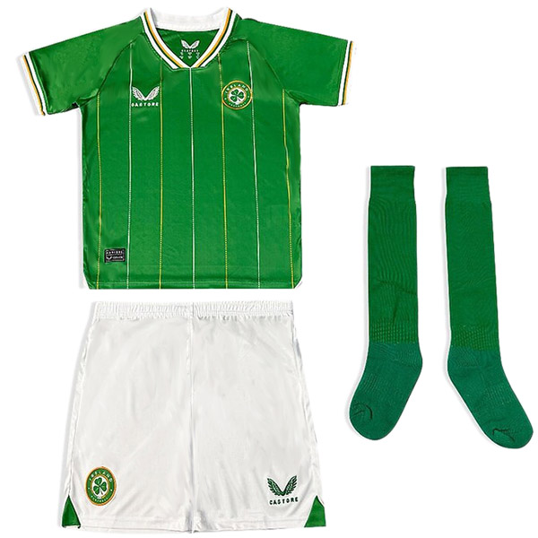 Ireland home jersey kids kit soccer children first football shirt youth uniforms 2023