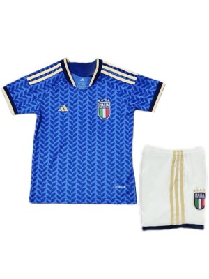 Italy home kids jersey infant children kit mini youth uniforms 2026 world cup
