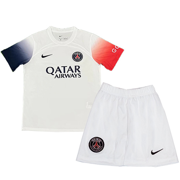 Paris saint germain away kids jersey soccer kit children second football shirt youth uniforms 2023-2024