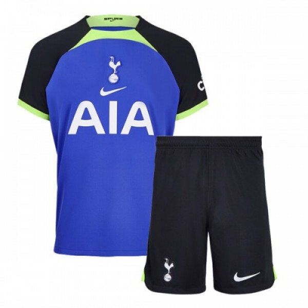 Tottenham hotspur away kids kit soccer children second football mini shirt youth uniforms 2022-2023