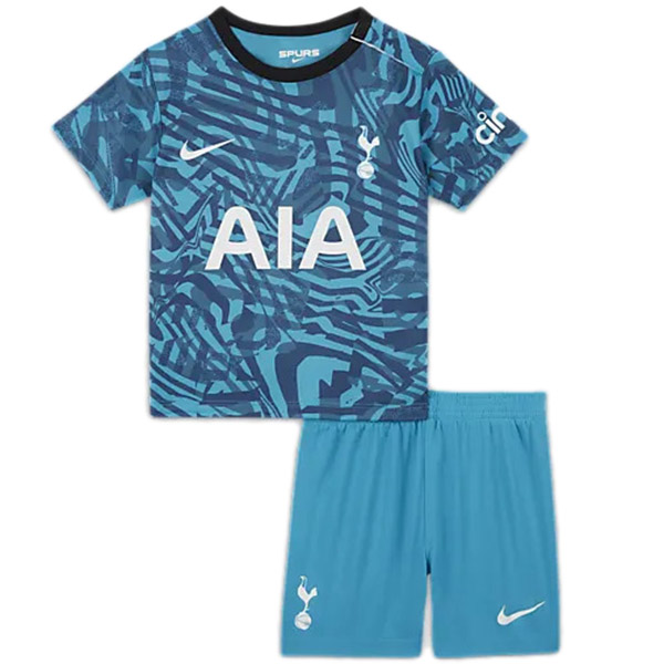 Tottenham Hotspur third kids kit soccer children 3rd football mini shirt youth uniforms 2022-2023