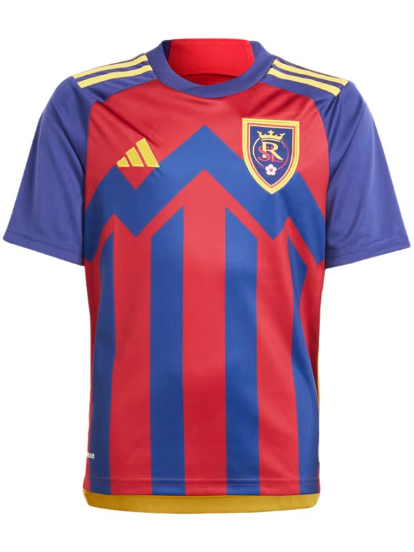 Real Salt Lake home jersey soccer uniform men's first football kit tops sports shirt 2024-2025