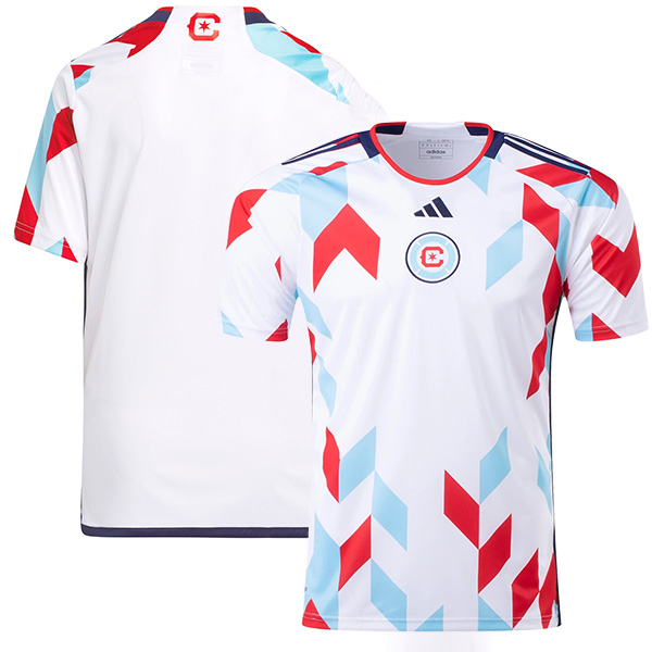 Chicago Fire FC away jersey soccer uniform men's second sportswear football top shirt 2023-2024