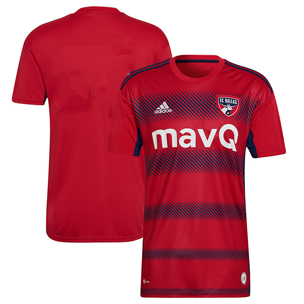 FC Dallas home jersey soccer uniform men's first sportswear football top shirt 2022-2023