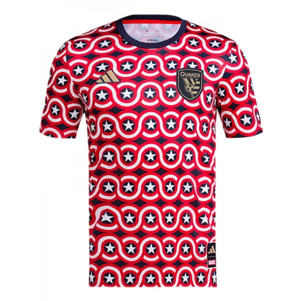 Inter miami pre-match training jersey soccer uniform men's red football kit tops sport shirt 2023-2024