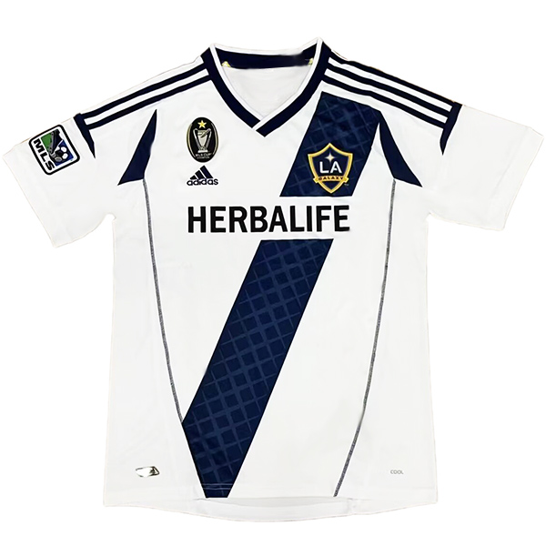 LA Galaxy home retro jersey soccer vintage uniform men's first sports football kit top shirt 2012