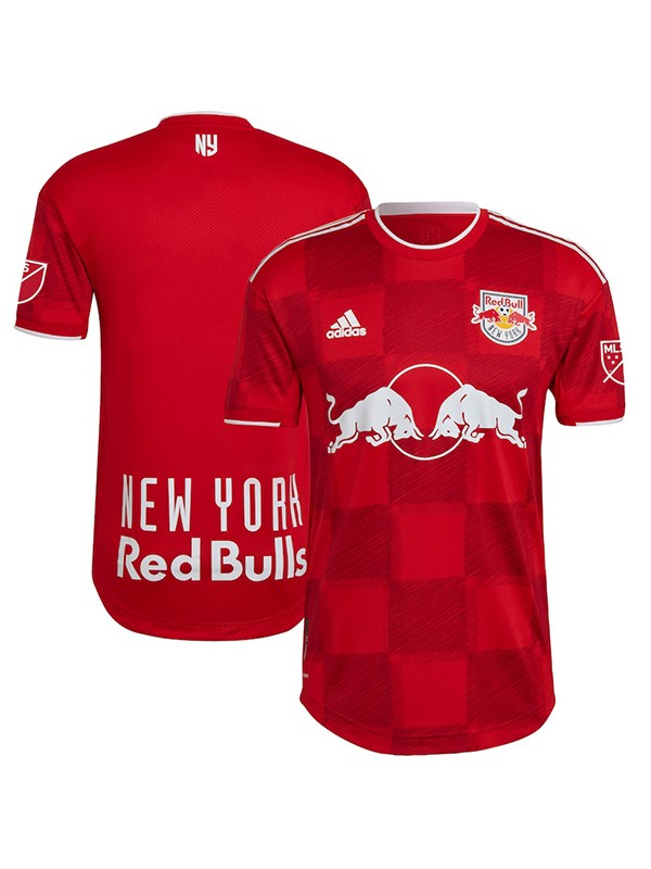 New york red bulls away jersey soccer match kit men's second sportswear football tops sport shirt 2022-2023