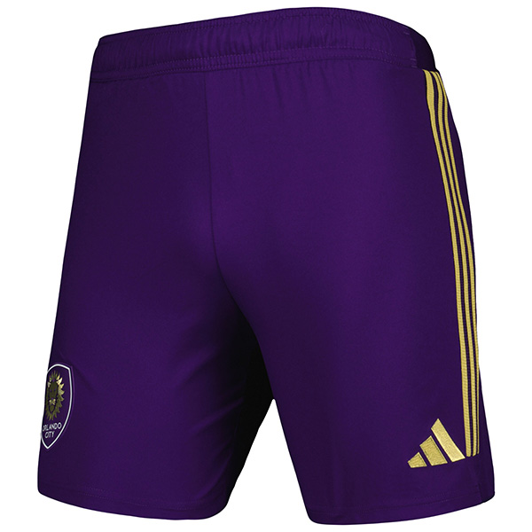 Orlando city away jersey shorts men's second soccer sportswear uniform football shirt pants 2023
