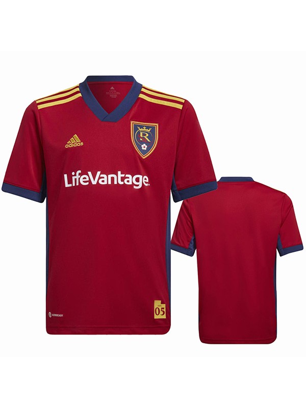 Real Salt Lake home jersey soccer uniform men's first sportswear football top shirt 2022-2023