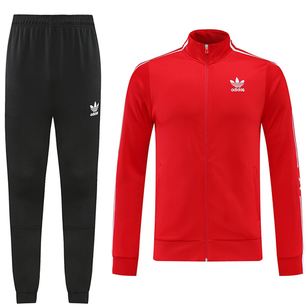Adas jacket football sportswear tracksuit full zipper men's training kit athletic red outdoor soccer coat 2022-2023