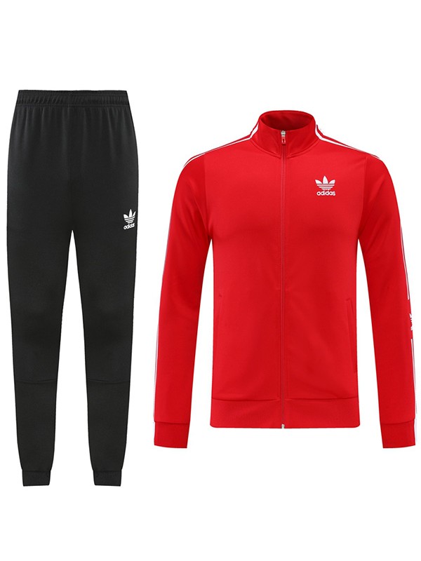 Adas jacket football sportswear tracksuit full zipper men's training kit athletic red outdoor soccer coat 2022-2023