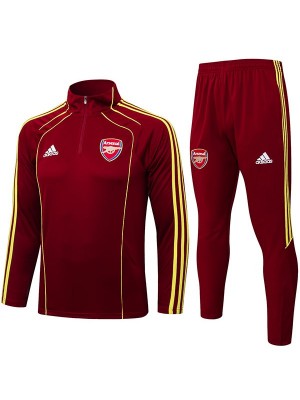 Arsenal red tracksuit men's training kit 2025-2026