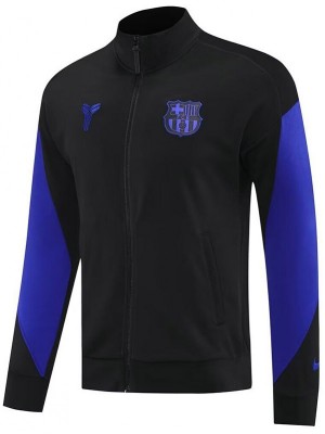 Barcelona jacket black tracksuit men's training kit 2025-2026
