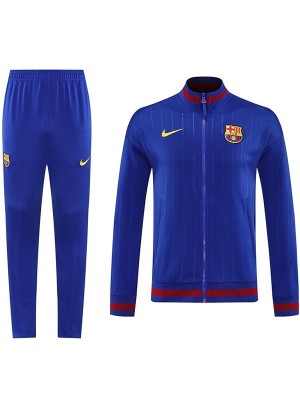Barcelona jacket blue tracksuit men's training kit  2025-2026