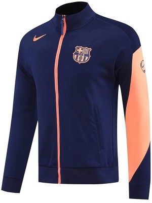 Barcelona jacket indigo tracksuit men's training kit 2025-2026