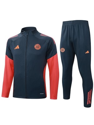 Bayern Munich jacket gray tracksuit men's training kit 2025-2026