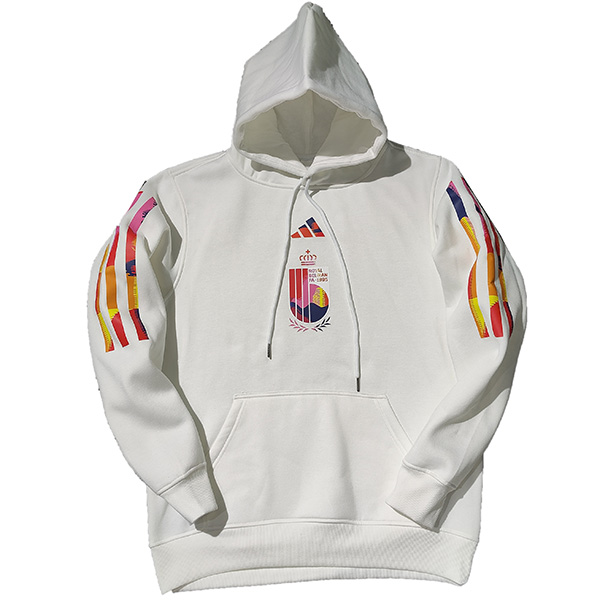 Belgium hoodie jacket football sportswear tracksuit white uniform men's training jersey kit soccer coat 2022