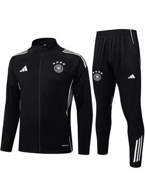 Germany jacket all black tracksuit men's training kit 2025-2026