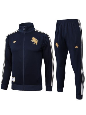 Juventus jacket indigo tracksuit men's training kit 2025-2026