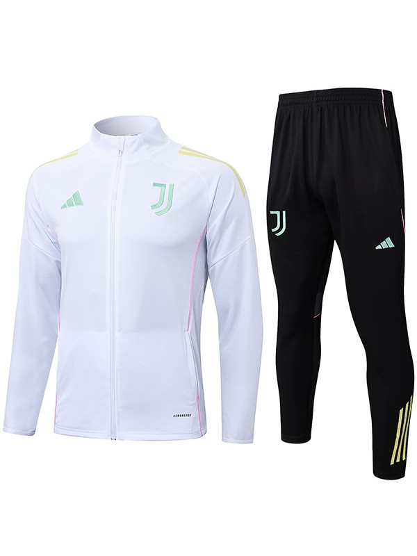 Juventus jacket tracksuit white men's training kit 2025-2026