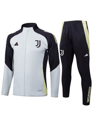 Juventus jacket white black tracksuit men's  training kit 2025-2026