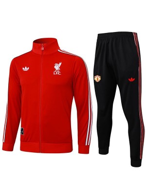 Liverpool jacket red tracksuit men's training kit 2025-2026