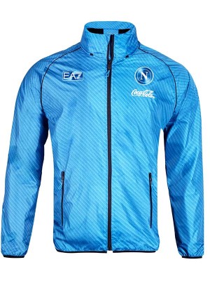 Napoli windbreaker jacket blue tracksuit men's training coat 2025-2026