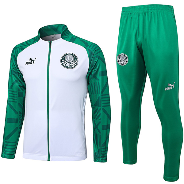 Palmeiras jacket football sportswear white green tracksuit uniform men's training jersey kit soccer coat 2023-2024
