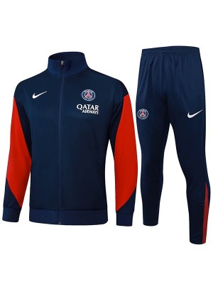 Paris saint-germain jacket tracksuit indigo red men's training kit 2025-2026