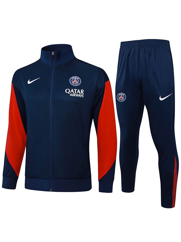 Paris saint-germain jacket tracksuit indigo red men's training kit 2025-2026