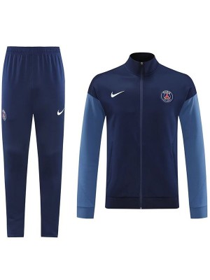 Paris saint-germain jacket tracksuit men's training navy blue kit 2025-2026