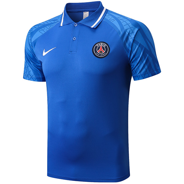 Paris Paris saint germain polo jersey blue training soccer uniform men's sportswear football kit tops sport shirt 2022-2023